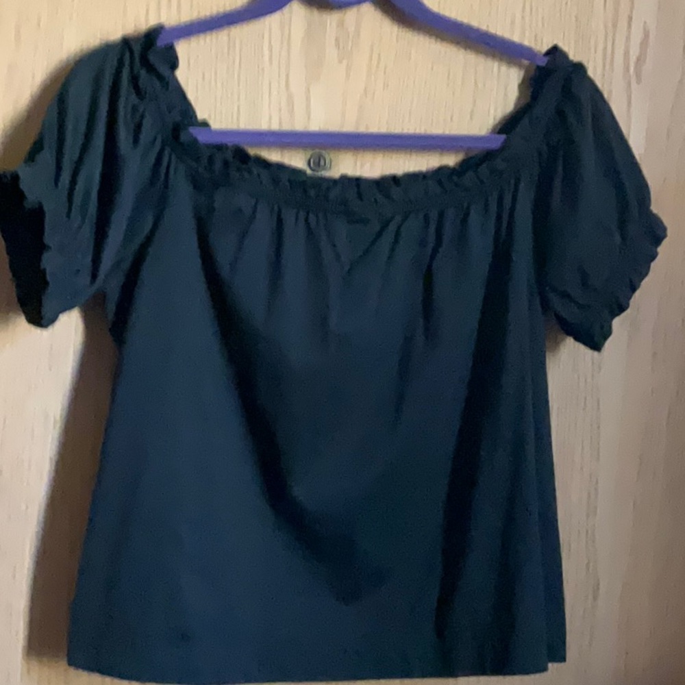 Summer Ruffle On/Off Shoulder Top - Picture 2 of 4